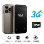 SERVO 15SE Super Mini Smartphone Android System 2GB+16GB Play Store Wifi Dual SIM 3.0" Small Pocket Cheap Smart Phones 3G WCDMA