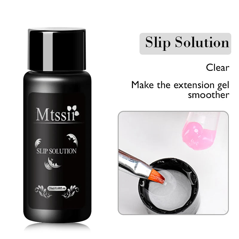 24PCS/Set 20ml Poly Naili Extension Gel  Kit Mini UV Lamp Sealer With Base Top Coat Professional Poly UVNail Gel Kit Starter Kit