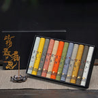 12 Types of Natural  Incense Per Box Sandalwood Osmanthus Incense Stick Home Fragrance Aroma Blessing Ceremony Pray Buddha Cense