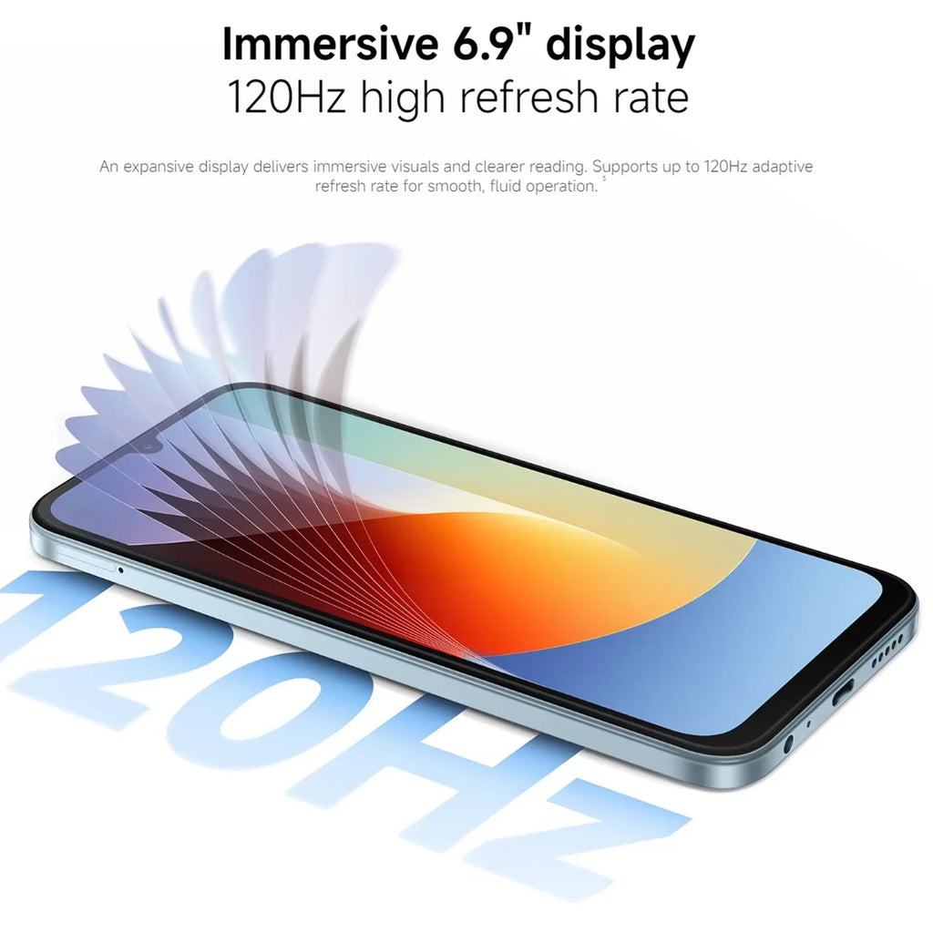 Global Version Xiaomi Redmi A7 Pro Smartphone 6000mAh Battery 6.9" 120Hz Display 13MP Camera Xiaomi HyperOS Xiaomi Cellphone