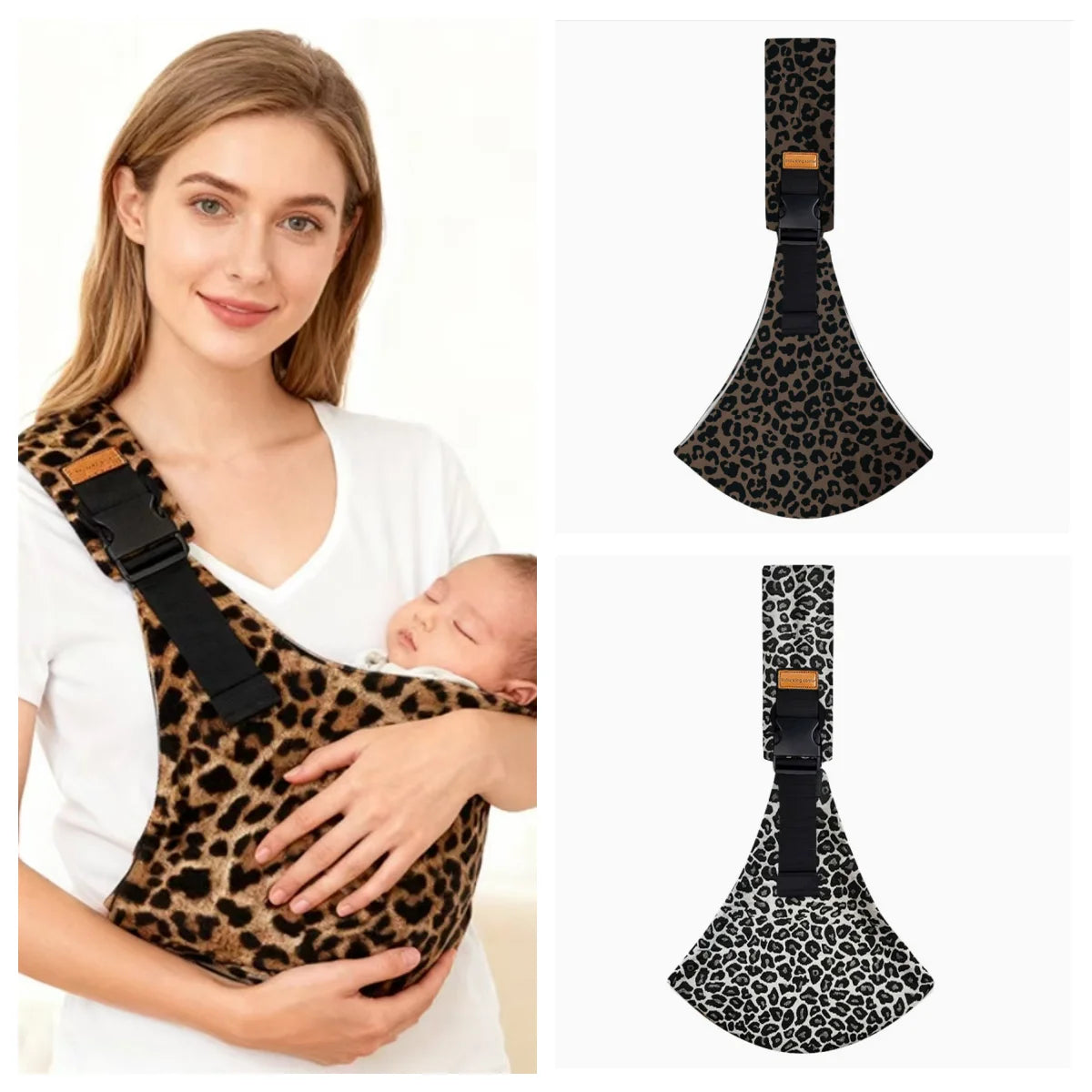 Portable Baby Carrier Wrap Toddler Accessories Multifunctional Strap Infant Bag Adjustable Shoulder Baby Carriers Sling for Kid Ürün ana görseli