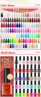 LILYCUTE 6PCS Gel Nail Polish Set Summer Neon Nail Gel Kits For DIY Nail Vernis Semi Permanent UV Lamp Gellak Nail Varnish Set