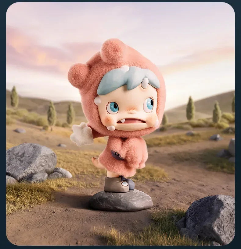 POP MART POLAR Monster Village Series Blind Box - Cute Anime Figure Ornaments Mystery Gift Doll - Original Toys for Collectors
