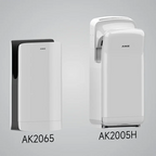 AIKE Automatic Hand Dryer for Bathroom Jet Hand Dryer with HEPA Filtered Vertical Slim Compact High Speed Wall Dryers 1400-1750W