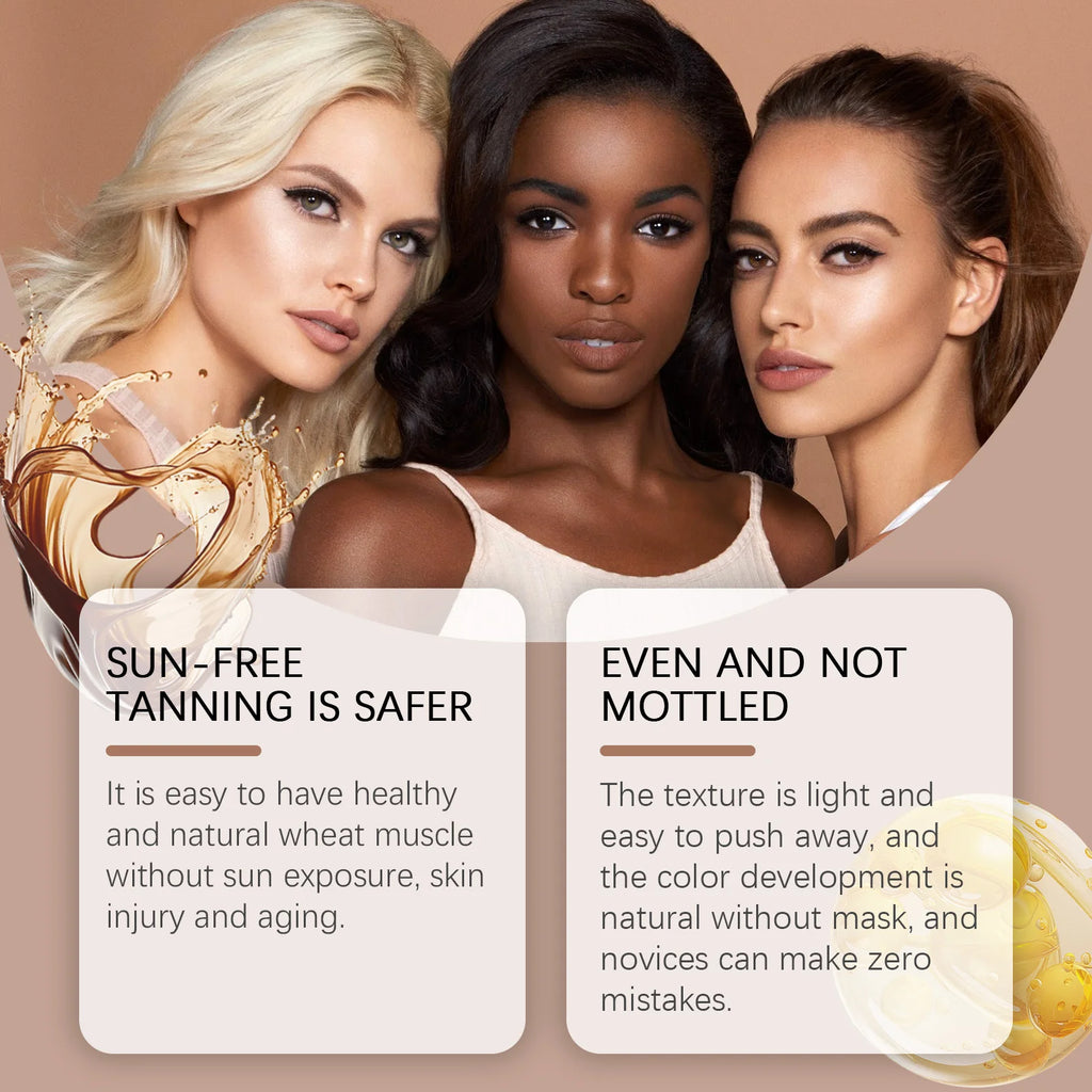 Self-Tanning Care Lotion Gentle Self-Tanning Care Lotion for Natural Sun-Kissed Skin