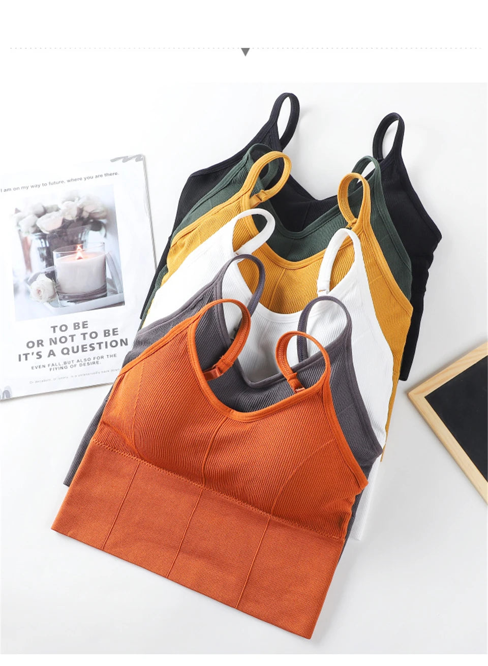 Women's tube top Beauty Back bralette Seamless sports bra women's underwear sexy Lingerie Push-up bras sports bra