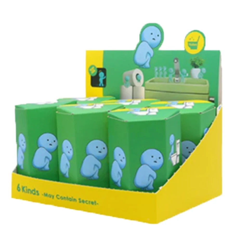 A Multiple Series Noctilucent Green Doll Blind Mystery Box Action Figures Decoration Desktop Model Toy For Gift Surprise