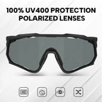 BUCKLOS Polarsized Cycling Glasses UV400 Road Mountain Bike Goggles TR-90 Frame Windproof Outdoor Sports Eyewear Cycling Parts