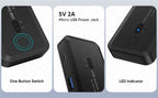 MZX USB 3.0 Switch KVM Switcher Selector Hub Docking Station Dock for 2 Laptop PC Share Keyboard Mouse USB Devices Printer SSD