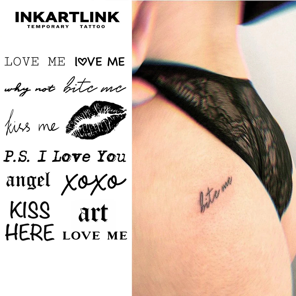 Art Temporary Tattoo,Lasts To 15 Days New Technology Magic Waterproof Semi Permanent Sticker. Ürün ana görseli