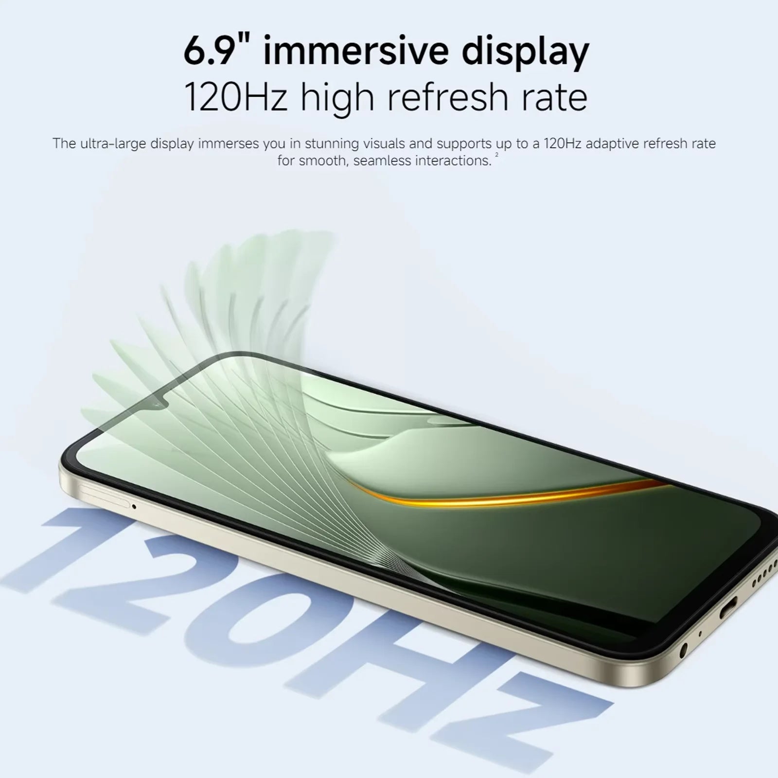 Global Version POCO C81 Pro Smartphone 6000mAh(typ) Battery 15W Charge 6.9" 120Hz LCD Display 13MP Camera NFC POCO Cellphone