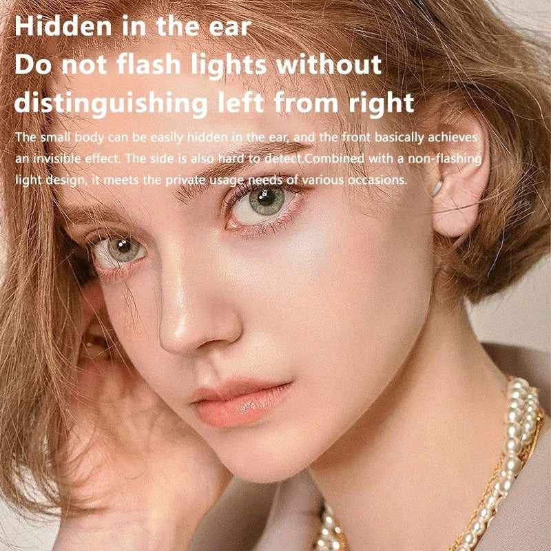 Lenovo Mini Wireless In Ear Sleep MY001 Bluetooth 5.3 Earphones High Definition High Pitch Invisible Noise Reduction Earphones