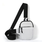 New chest bag for men and women's leisure, fitness, sports, crossbody bag, chest bag, casual men's bag, large capacity bag trend