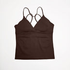 NCLAGEN Vision Twist Front Longline Top Women's Seamless Thin Straps Yoga Gym Workout Vest Running Tank Tops Fitness Clothing