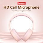 Choice Lenovo th30 wireless headphones Bluetooth earphone 5.0 foldable headset sport headphone game Fone Bluetooth earbuds