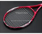 Professional Unisex Carbon Fiber Tennis Racket With Bag Training Paddle Rackets For Adult Men Women Ultra Light Racquet