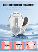 New Myoslim Desktop RF Body Shaping Machine Pro Roller Massage Magnetic Slimming EMS Fat Reduction Weight Loss White Equipment