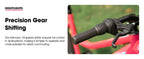Hiland 26 Inch Women's Mountain Bike, 18-Speed with Front Suspension Fork, Dual Mechanical Disc Brakes, Aluminum Frame MTB