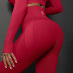 Allure The Brand Women Scrunch Seamless Leggings Seamless Peach Hip Training Yoga Pants Women's Sports Running Buttocks Body Fit