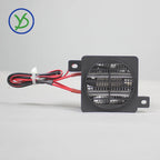 12V 24V 48V 110V 220V PTC Heater 50~400W Ceramic Thermostatic Insulated Heater With Fan Pet Insulation Incubator Electric Heater