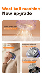 2025 Lint Remover Rechargeable Portable Lint Remover Sweater Pill Remover Fabric Shaver For Clothes Couch Furniture Pilling Fuzz
