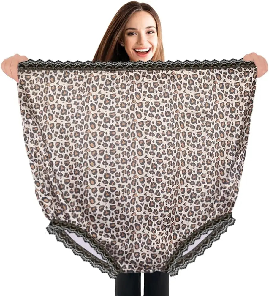 Granny Panties Gag Gifts for Women Funny Oversized Novelty Prank Underwear Christmas and Halloween Parties