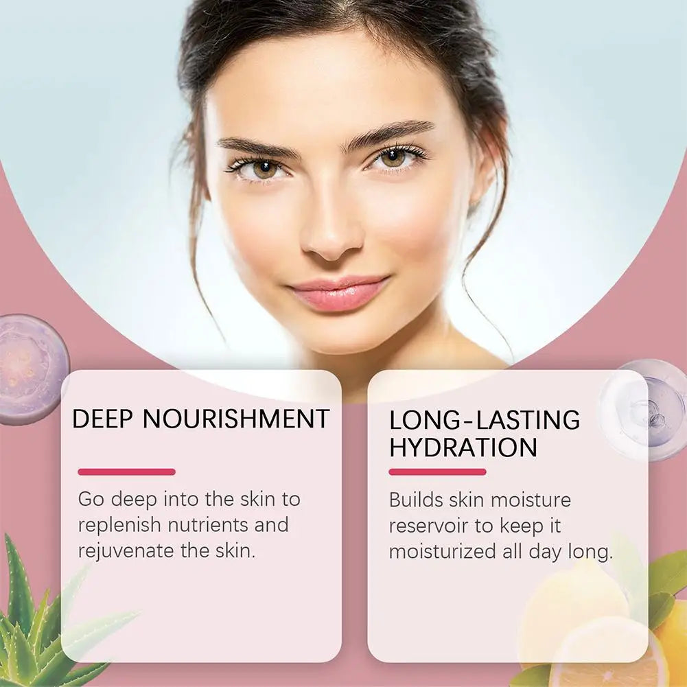 Real Deep Bio Collagen Mask Deep Moisturizing Hydrating Overnight Face Mask Refreshing Brightening firming Skin Care mask
