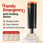 Auto Choking Rescue Device Strong Airway Suction Rescue Device Portable Anti Choking Device First Aid Kit for Kids and Adults