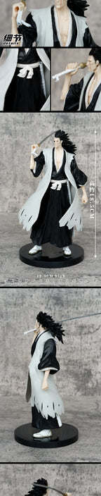 18.5cm Anime BLEACH Kuchiki Rukia Action Figure Collectible Model Toys Japanese Dolls Desktop Decorations PVC Standing Figures