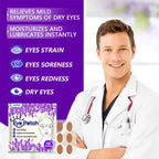 48pcs/pack Eye Care Patch Improve Eyesight Good Vision Sticker Relieve Eye Dry Fatigue Myopia Herbal Medical Plaster