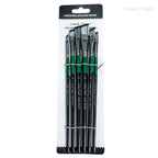 6/24/30Pcs Artist Paint Brush Set for Watercolor, Acrylic, Oil and All Media, Suitable for Canvas, Paper, Ceramic, Nylon Hair, W