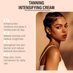 Peach Self Tanner Cream Enhancing Bronzing Boosting Darkening Sunless Tanning Sun Kissed Tone Hydrating Watermelon Bronzer Cream