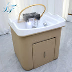 Hair Wash Water Tank Portable Shampoo Bed Acrylic Bowl Sink Hair Care and Styling Appliances for Beauty Salon