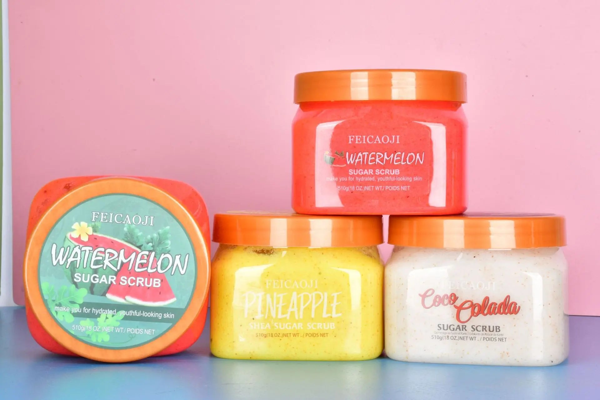 Sugar scrub skin care arbutin sugar salt exfoliating bath salt body scrub Ürün ana görseli