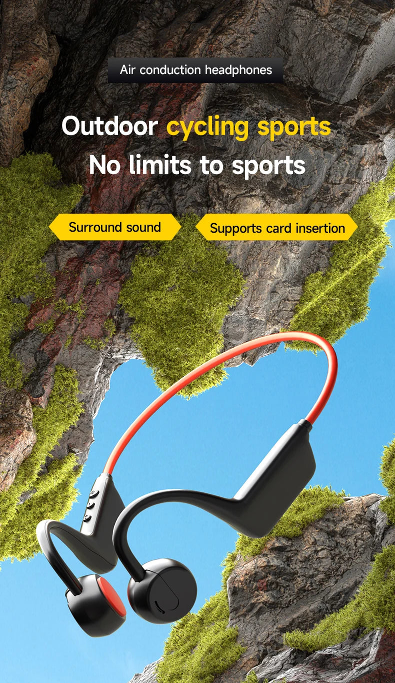 OnePlus Bluetooth Earphones Bone Conduction Headphone Wireless Open Headset Hands-free Waterproof Sports Earphones With Mic