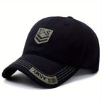 Outdoor Men's Camouflage Hat Trendy Embroidered Baseball Cap UV Protection Sun Hat Peaked Cap Military Cap For Fishing Hiking