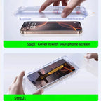 5PCS Dust Free Privacy Screen Protector For iPhone 17 Pro Max  16 Pro Max 15 14 11 12 13 X XR 16e Air Anti-spy Glass Easy Insta