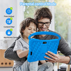 7 Inch Kid Tablet Android 13 Quad Core 4GB RAM 64GB ROM 4000mAh WiFi Bluetooth Children's Gift Kids Software with Silicone Case