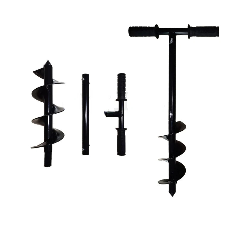 Manual Hand Earth Auger Fence Post Drill Soil Digger Hole Borer Digger Woodworking Tools Ürün ana görseli