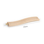 Wooden Train Track Assembly Toys For All Thomas Trains Car Bridge Piers Traffic Light Beech Wooden Railway Kid Creative Toy