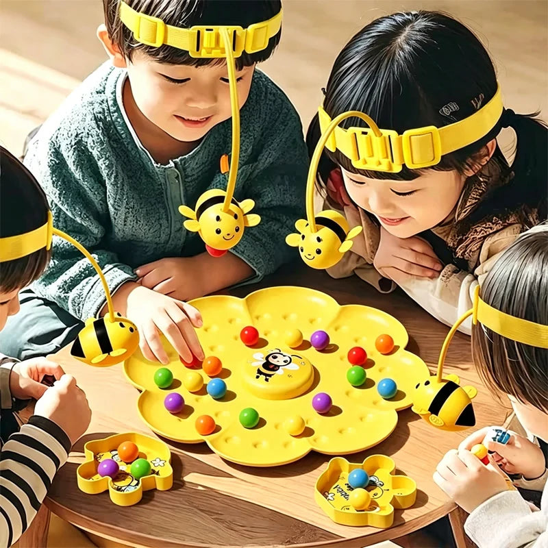 Bumble Bee Magnetic Toy Funny Family Board Games Montessori Sorting Puzzle Fishing Toys Interactive Games for Kids and Adults Ürün ana görseli