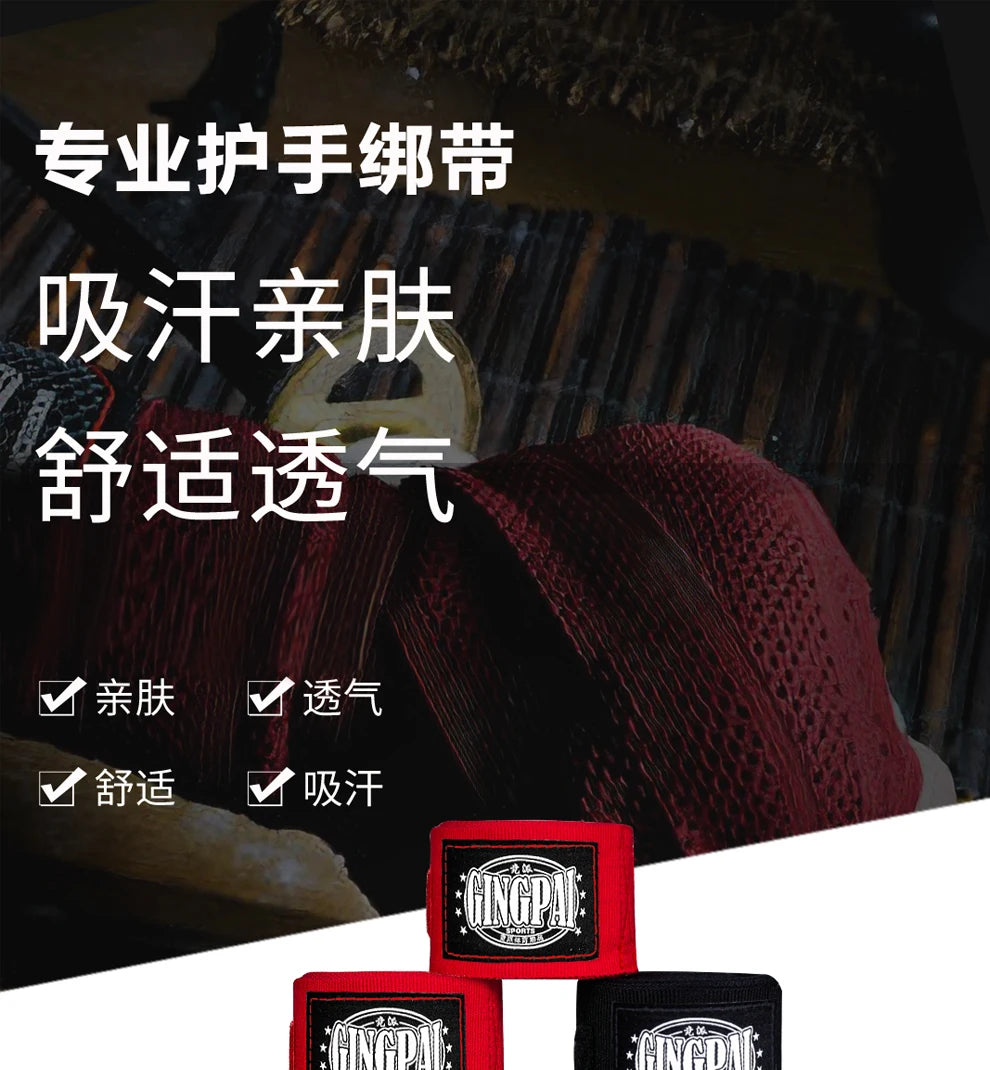3/5M Boxing Bandage Cotton Elastic Hand Protector Wrist Wrap Handband Bandage Fitness Sanda Muay Thai Karate Sports Fist Bandage