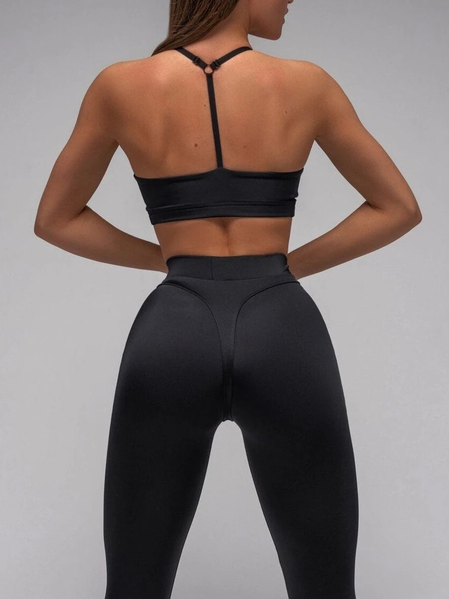2024 high waist scrunch butt yoga leggings – thick lifting workout tights, sexy black plus size yoga pants for women