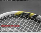 Professional Unisex Carbon Fiber Tennis Racket With Bag Training Paddle Rackets For Adult Men Women Ultra Light Racquet