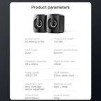 PC Speaker For Computer Laptop Notebook Desktop Caixa De Som Mini Sound Box Music Bocina Column Acoustics Coluna Audio System