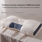 New Neck Pillow Help Sleep And Protect The Neck Cervical Orthopedic Soybean Fiber Massage Household SPA Pillow For Sleeping