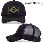 Men's Embroidered Baseball Cap Print Brazilian Flag/Casual Sports Tactical Hat Camouflage Hat Hiking Hat Fishing Hat