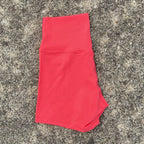 Sexy Solid Color Women Fitness Sport Short High Waist Athletic Yoga Short Leg Cycling Comprehensive Training Jogging Squat Proof