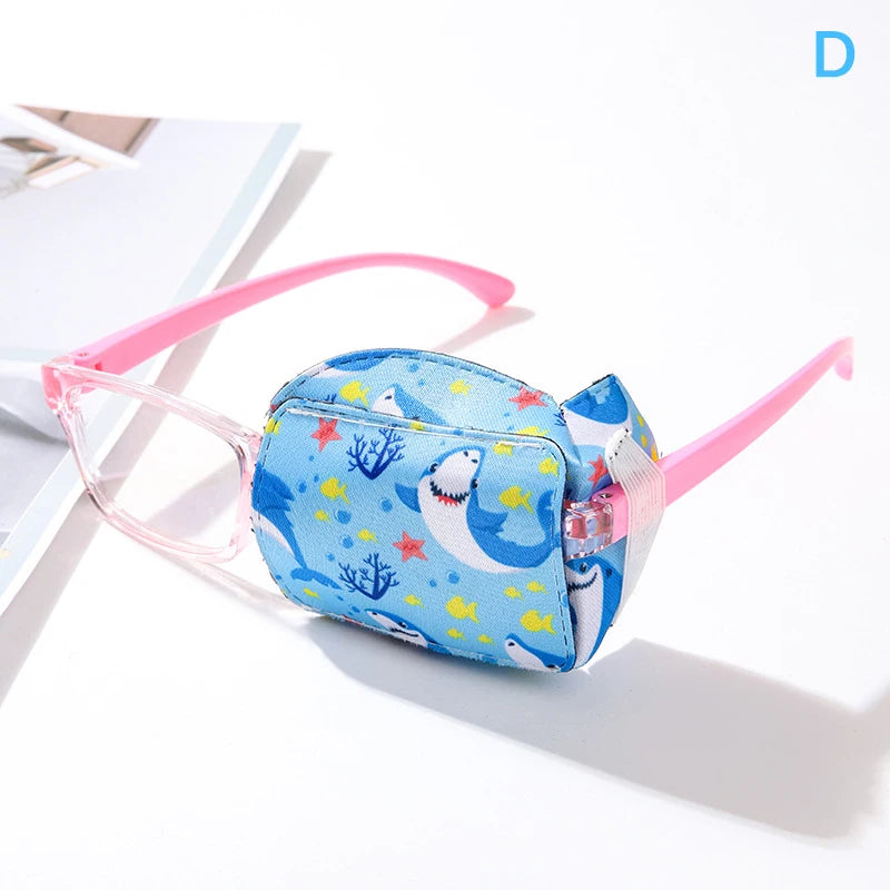 1Pc Cute Kids Strabismus Treatment Vision Care Children Health Care Kids Child Occlusion Medical Lazy Eye Patch Eyeshade
