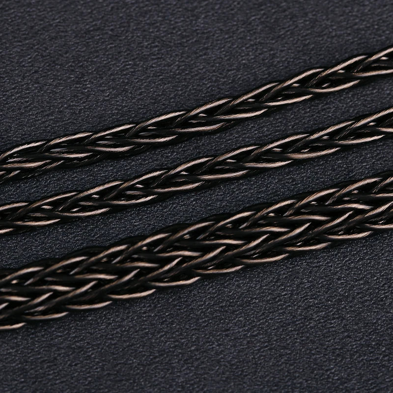 OPENHEART 16 Core Headphone Cable 1 to 2 jack dual 3.5/2.5/4.4mm/XLR Balance Cable For HIFIMAN DENON Replacement Cable 2m 3m